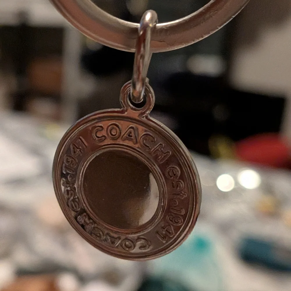 Handmade Keychain‎ With Coach Medallion